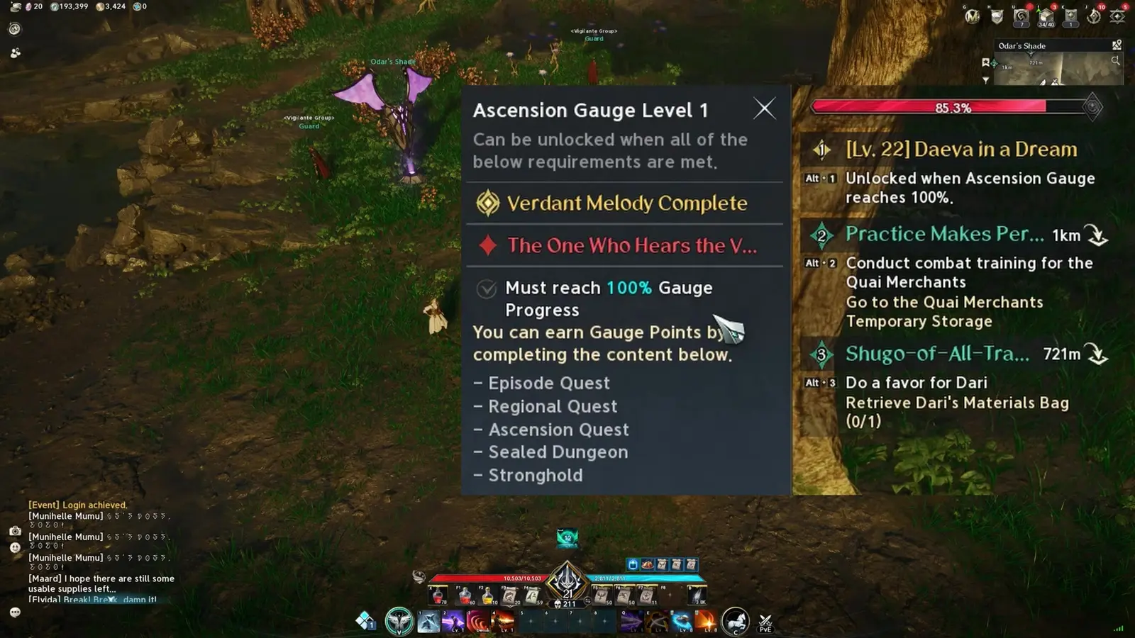 Ascension Gauge Level 1