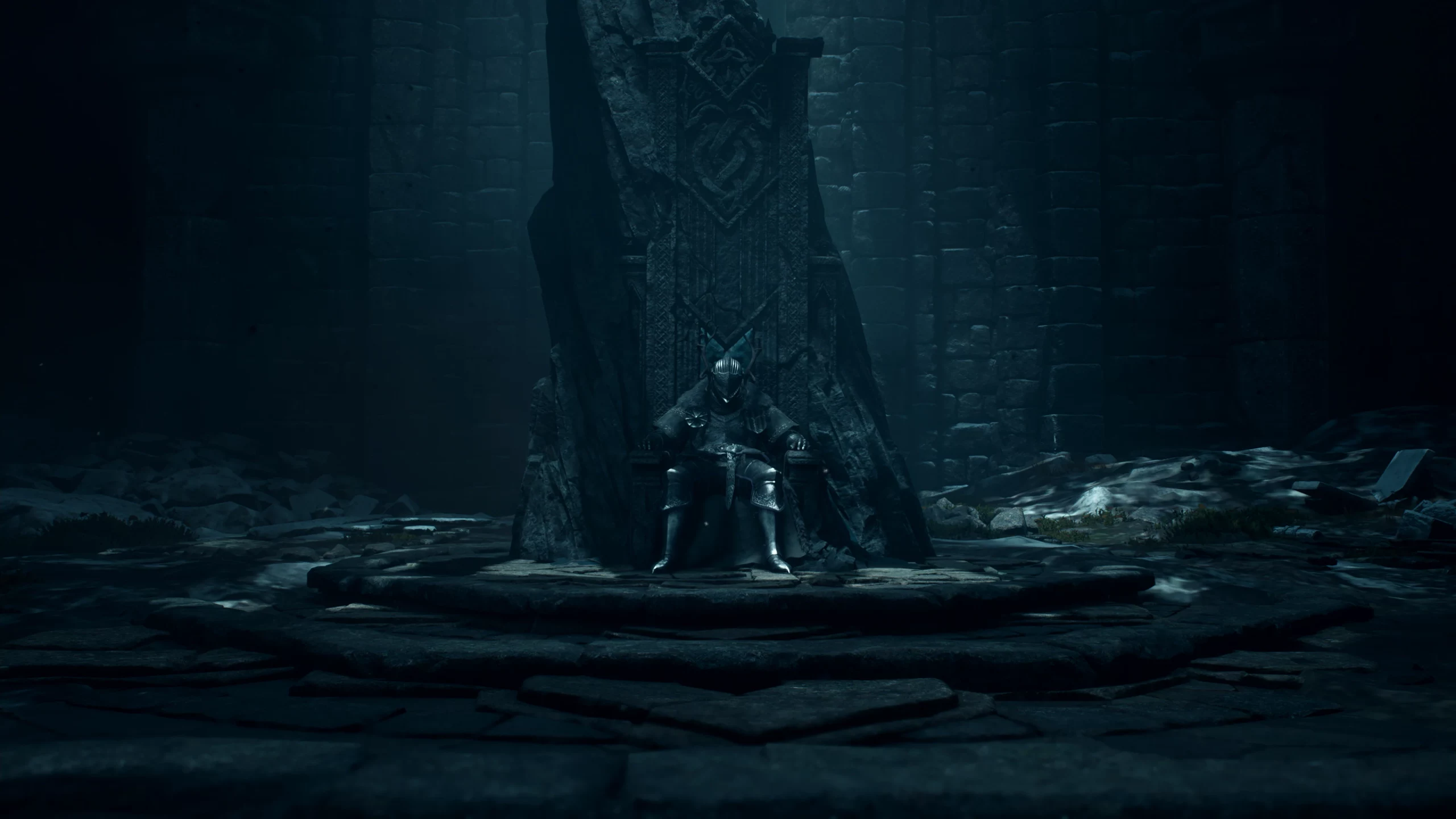 Uma masmorra escura de Dragon's Dogma 2: Dark Arisen