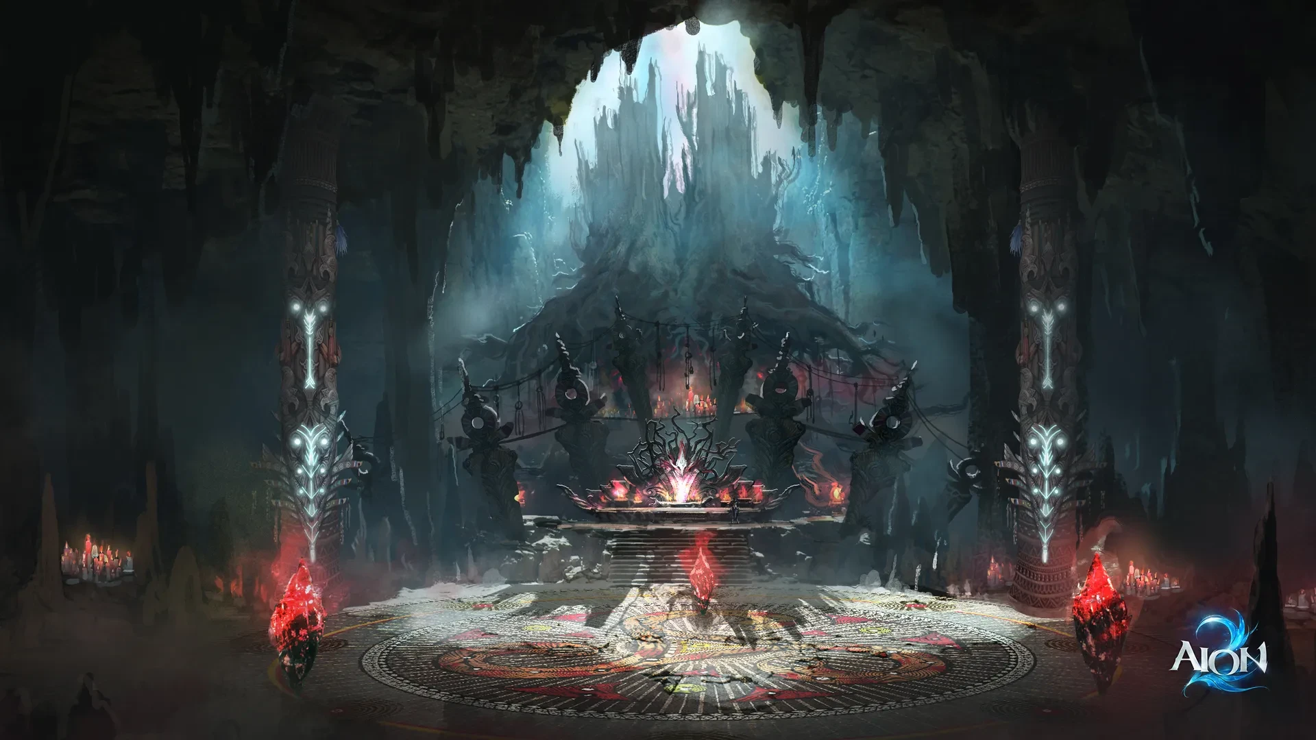 Arena de uma dungeon de AION 2