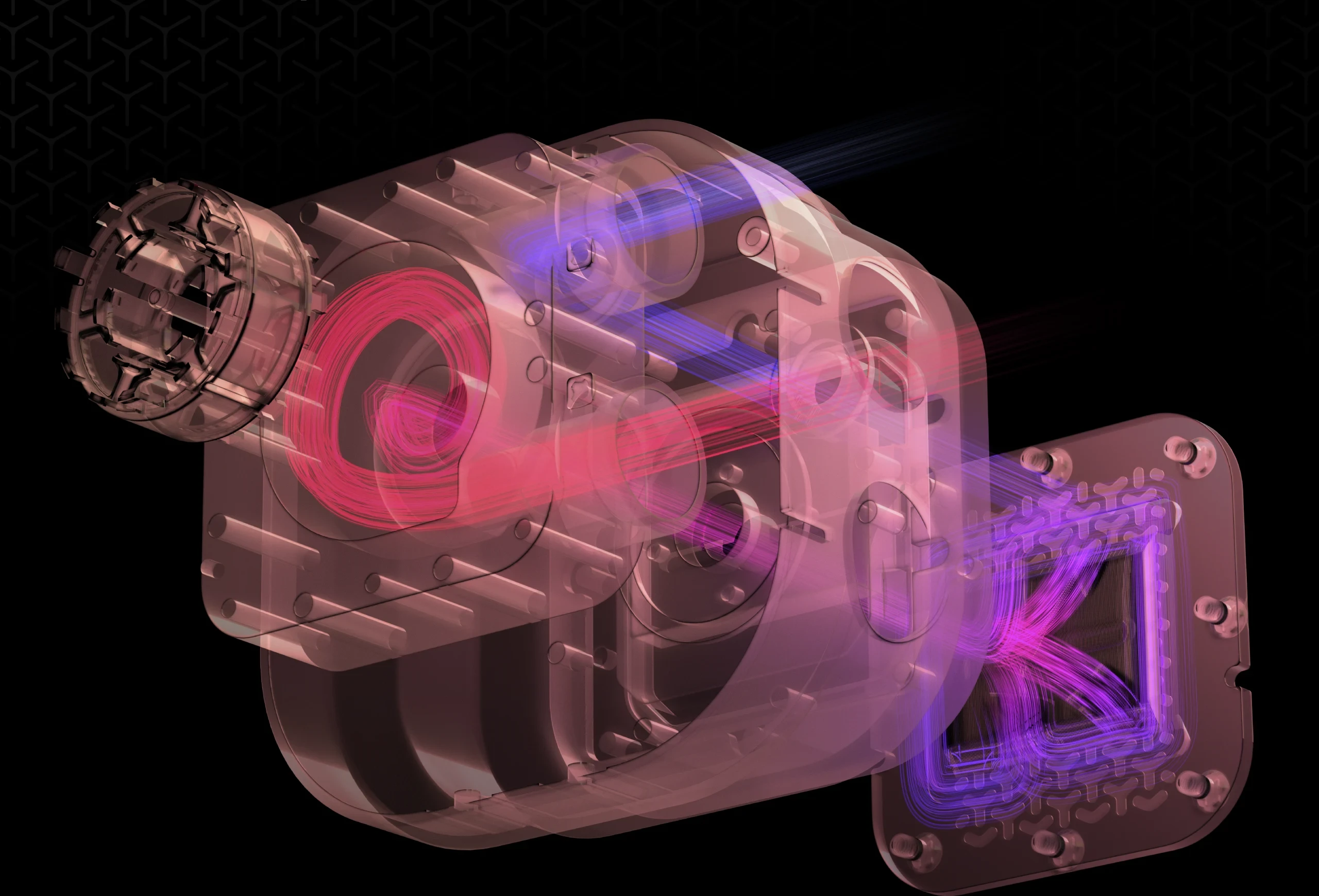 Esquema da bomba FlowDrive do Titan 360 RX RGB