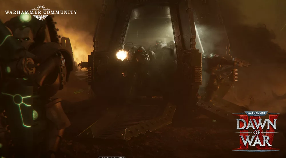 Space Marines no trailer de Dawn of War IV