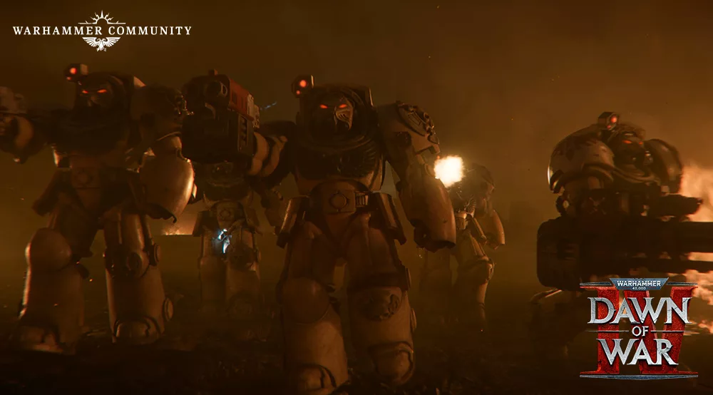 Batalha em Kronus no trailer de Dawn of War IV
