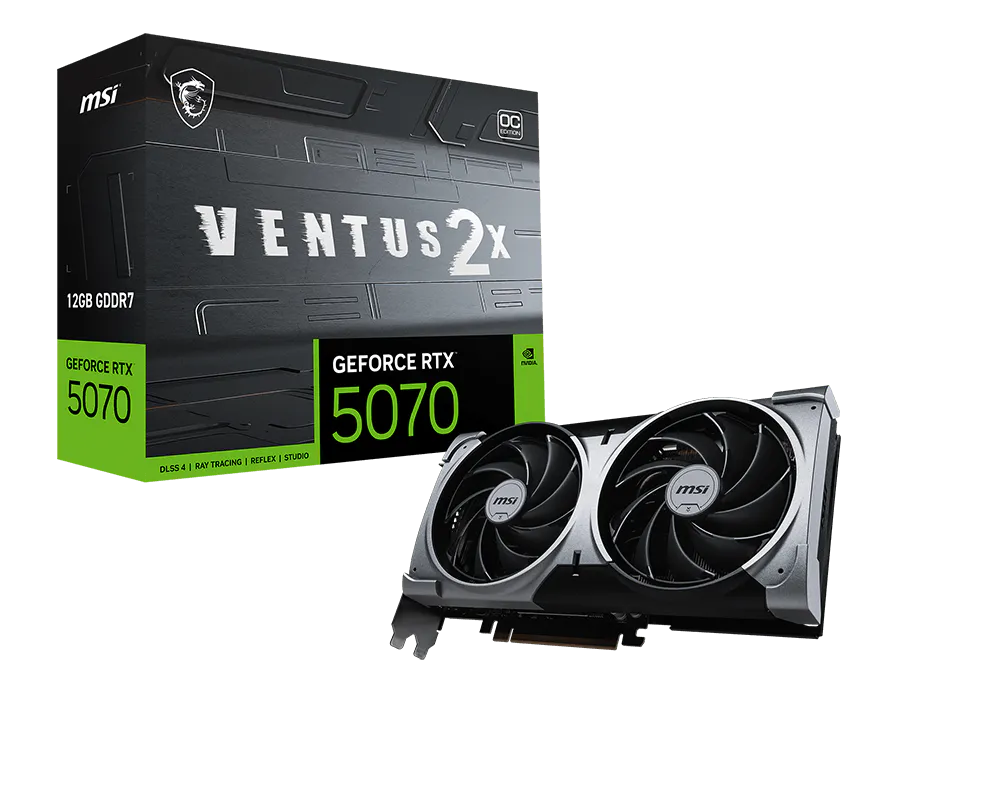 MSI GeForce RTX 5070 Ventus 2X OC