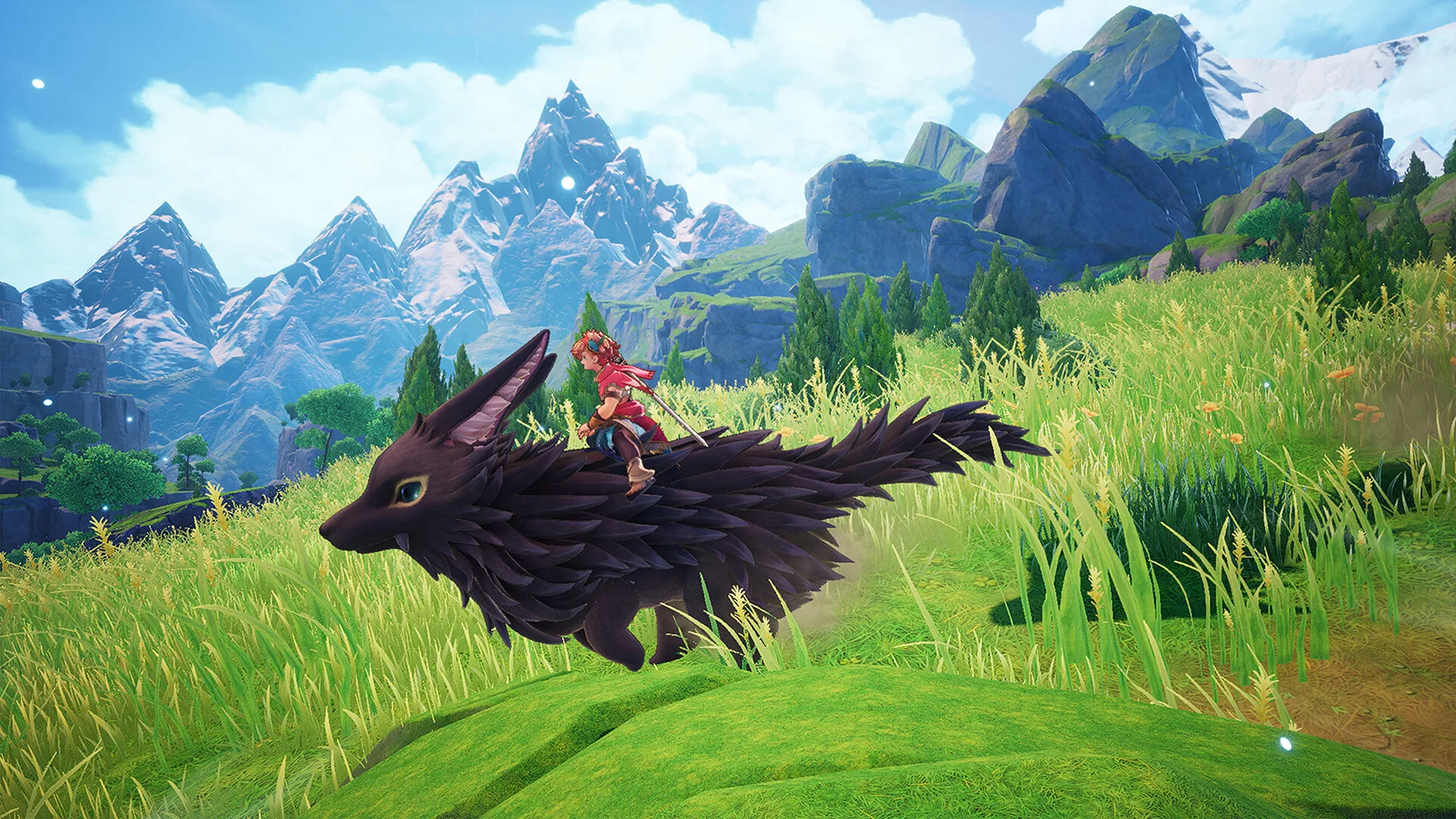 Captura oficial de Visions of Mana