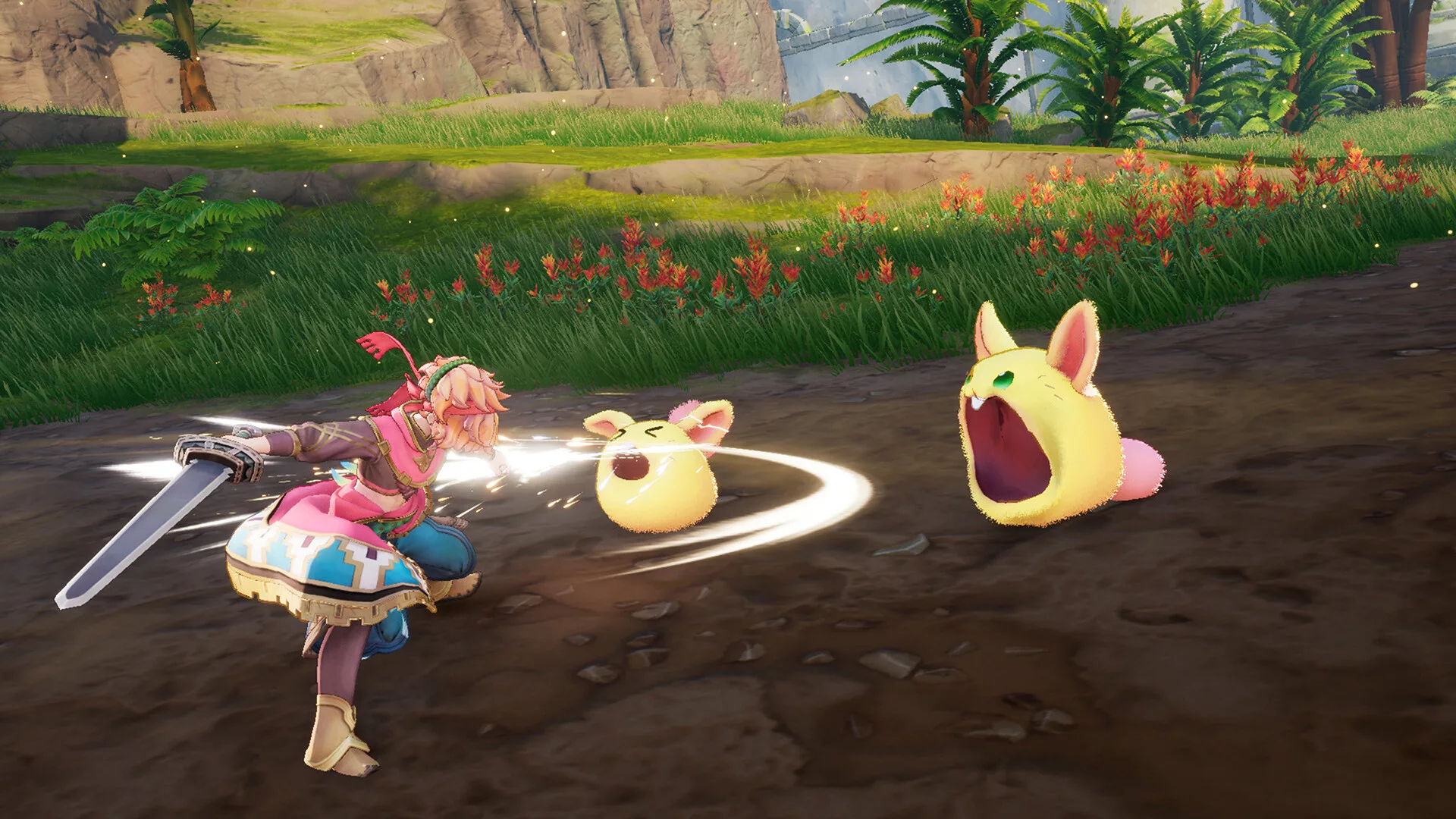 Captura oficial de Visions of Mana