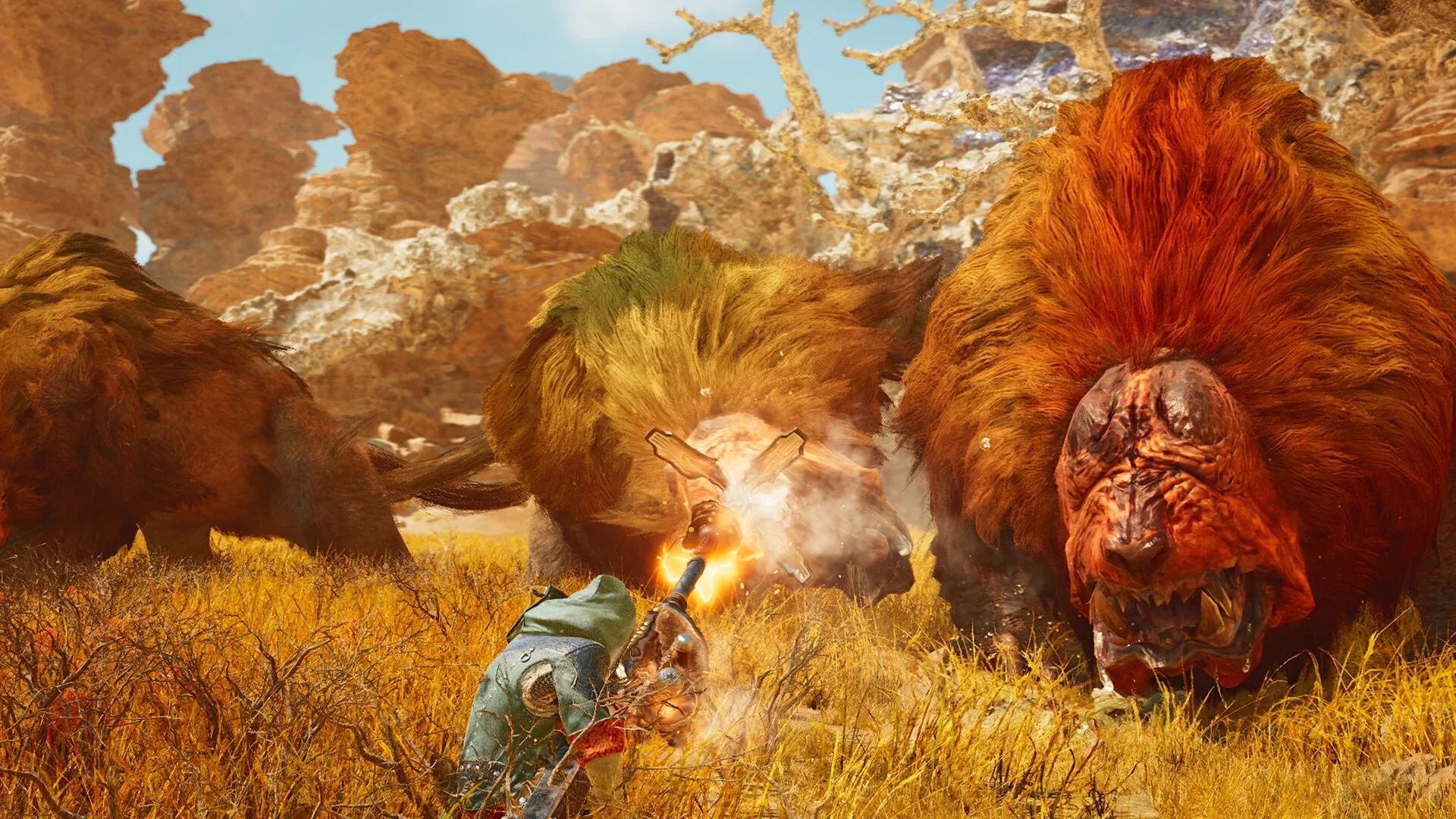 Caçada em Monster Hunter Wilds