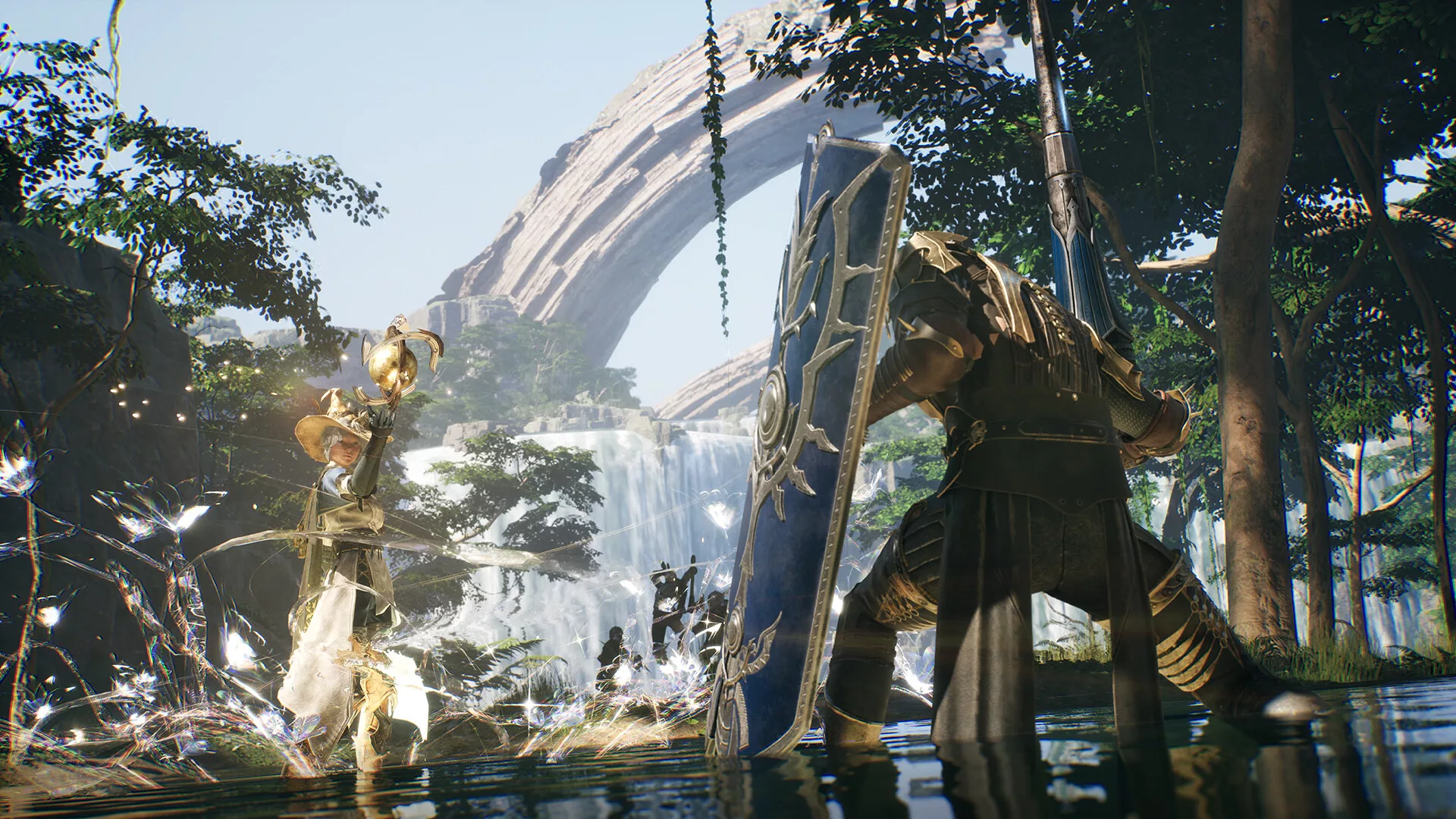 Paisagem do mundo de Setera em Chrono Odyssey