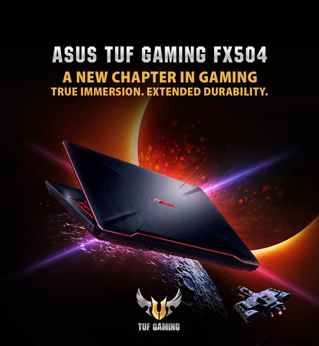 Portátil ASUS TUF Gaming FX504