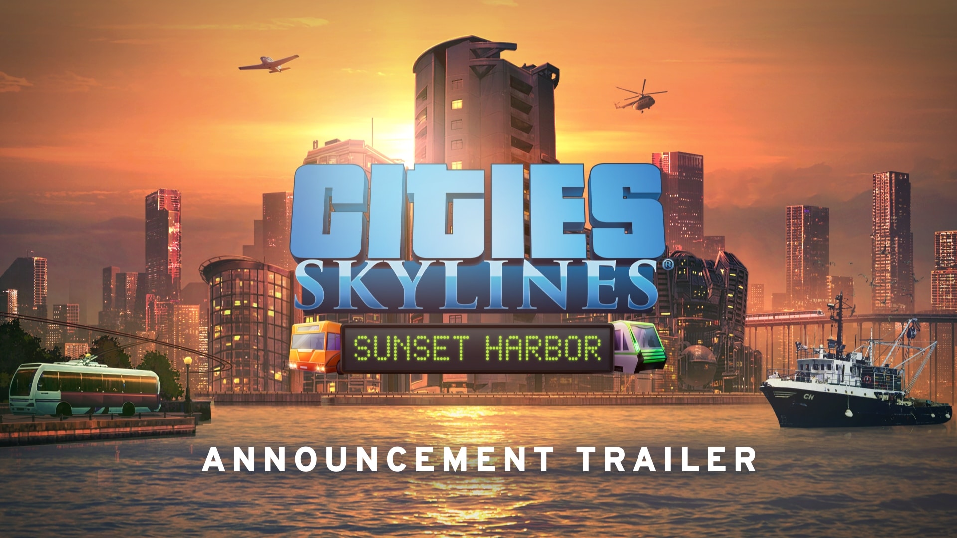 Cities: Skylines vai ter uma DLC marítima e de transportes