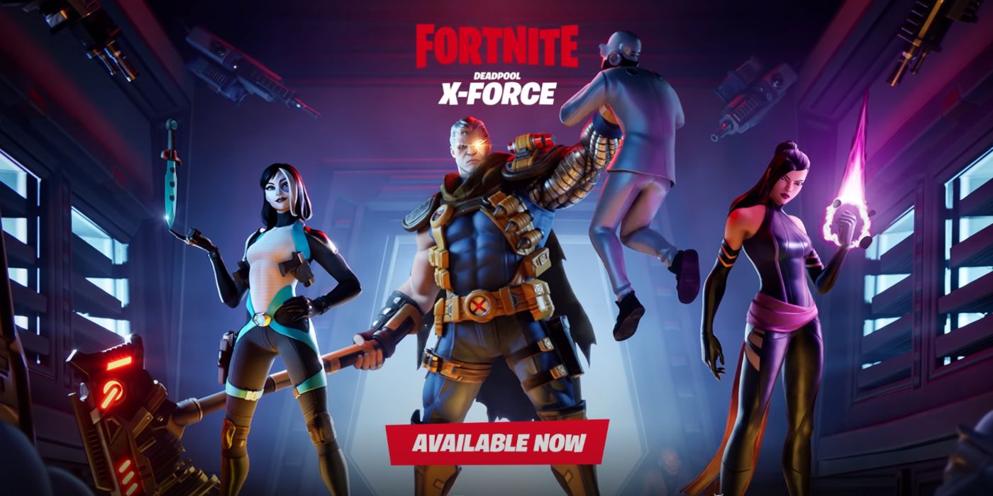 X-Force é adicionada ao Fortnite com Cable, Domino e Psylocke
