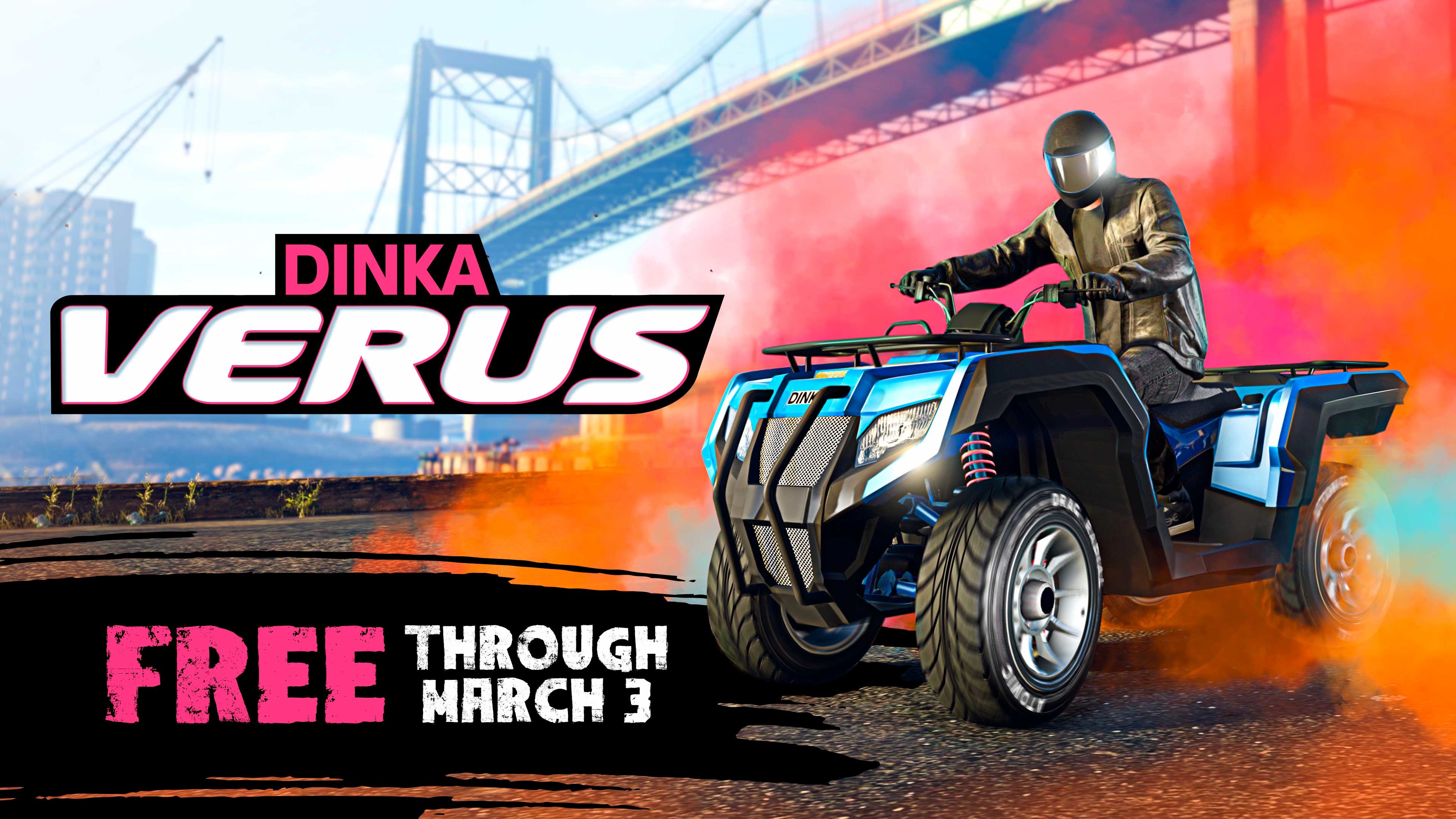 GTA Online: Dinka Versus está gratuito até dia 3 de março.